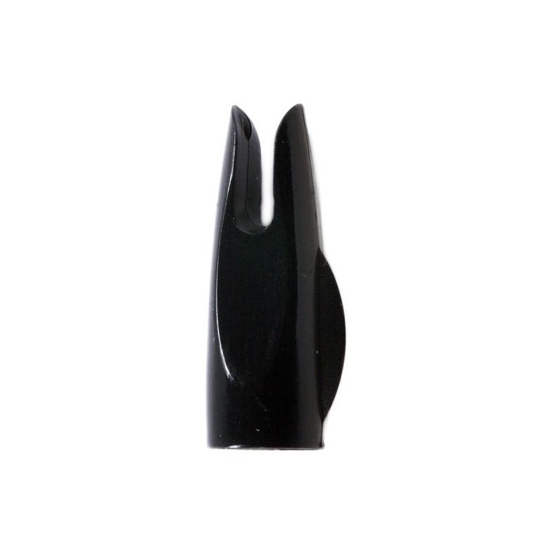 Center-Archery 102509-1012/100 : Bohning Glue On Nock 5/16" Classic Black