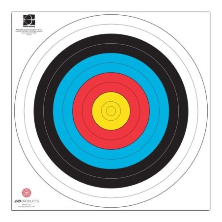 Center-Archery 102800-1012/100 : JVD Target Face Fita 80 cm w/o Numbers
