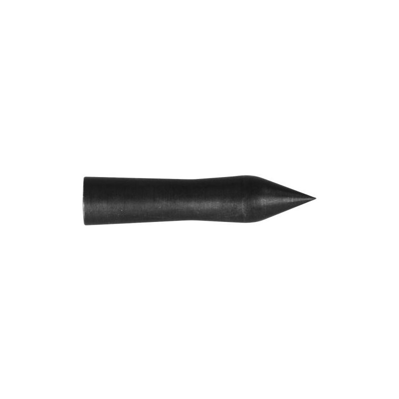 Center-Archery 105275-1012/100 : TAS Point Field Bodkin Glue-On Tapered Black 5/16" 100 grain