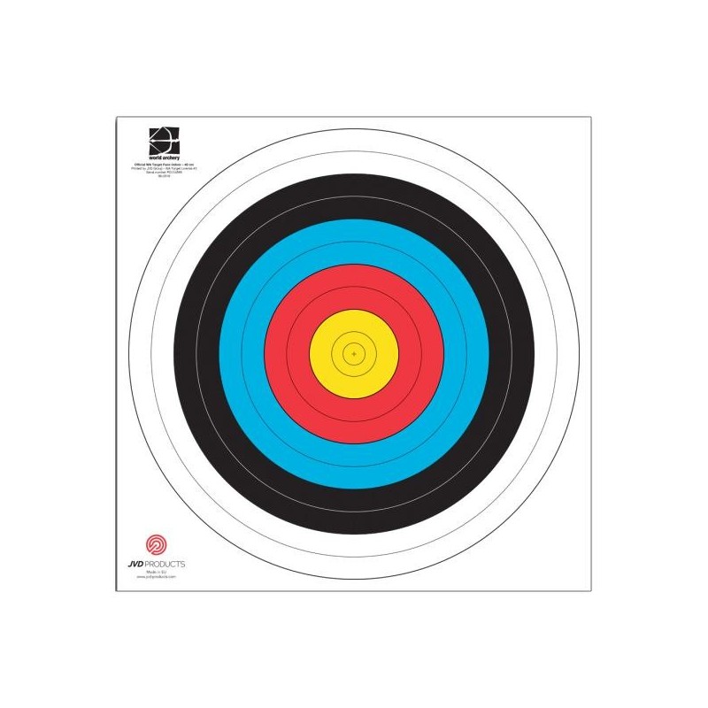 Center-Archery 102796-1000/250 : JVD Target Face Fita 40 cm