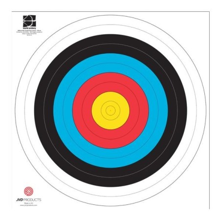 Center-Archery 102798-1000/100 : JVD Target Face Fita 60 cm 300gram Paper Cardboard