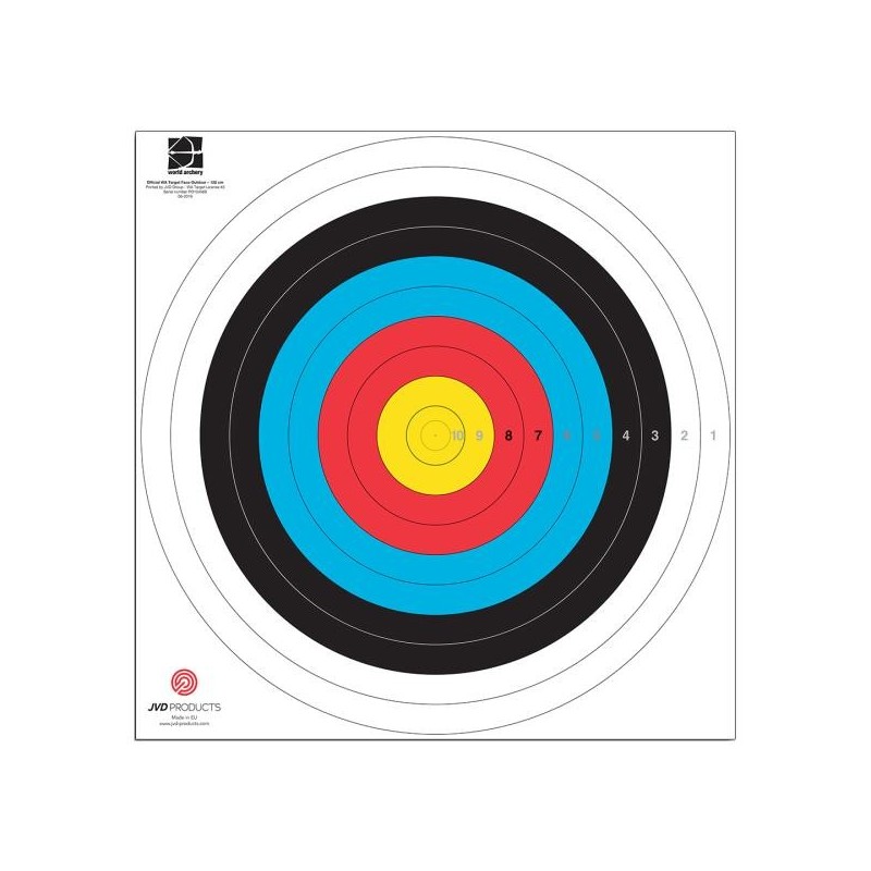 Center-Archery 102802-1000/50 : JVD Target Face Fita 122 cm