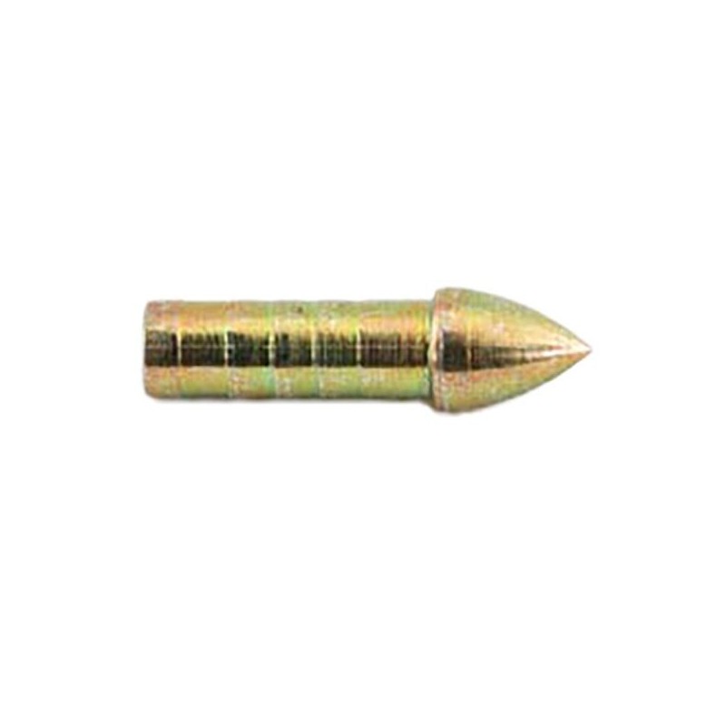 Center-Archery 115357-1012/12 : Black Eagle Point Weight Adjustable Glue-In .2445 Bronze 50 grain
