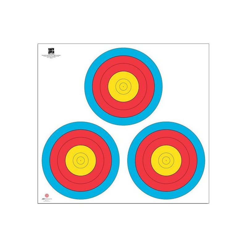 Center-Archery 102804-1000/250 : JVD Target Face Fita 3x20 cm Las Vegas
