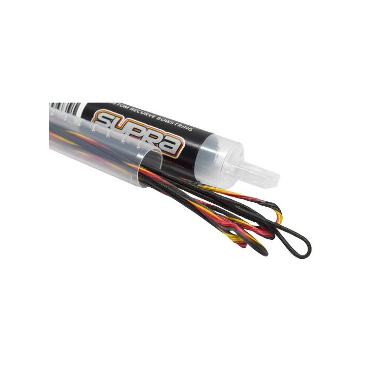 Center-Archery 117616-1012 : Flex Archery String Recurve Carrera99R Black-Yellow-Red 16-159