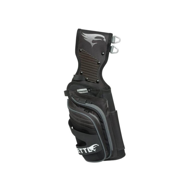 Center-Archery 118483-1006 : Elevation Quiver Field Mettle RH Black/Ambush