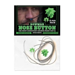 Center-Archery 118919-1012 : Bowmar Nose Button Original Black