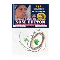 Center-Archery 118920-1012 : Bowmar Nose Button Recurve Black