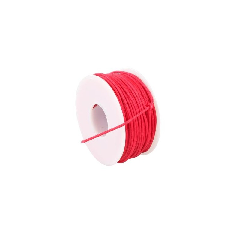 Center-Archery 101717-1000 : BCY D-Loop Rope.060 Red Braided Polyester 100f/30m