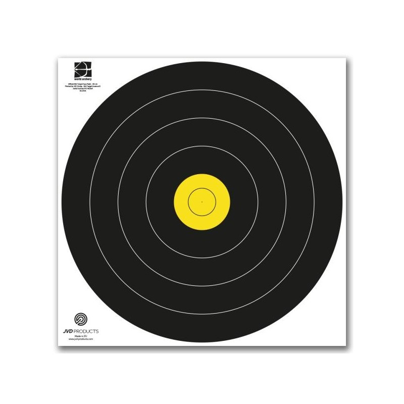 Center-Archery 102812-1000/100 : JVD Target Face Field 80 cm