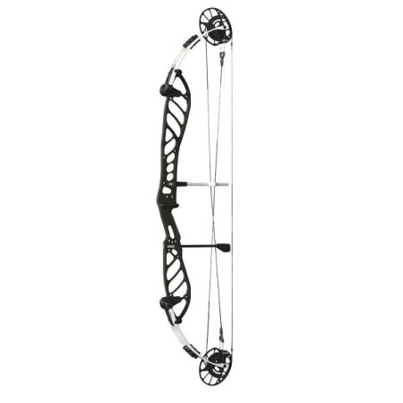 Center-Archery 120321-1012 : PSE Compound Bow Supra X 40 EM2 RH 40nbr- (24.0"-30.0") 75% Let Off Black