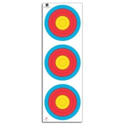 Center-Archery 105842-1000/250 : JVD Target Face Fita 3x20 cm Vertical Recurve