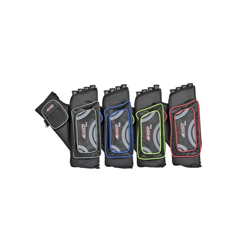 Center-Archery 120692-1012 : Shocq Quiver Pro RH Black/Green