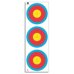 Center-Archery 105843-1000/250 : JVD Target Face Fita 3x20 cm Vertical Compound