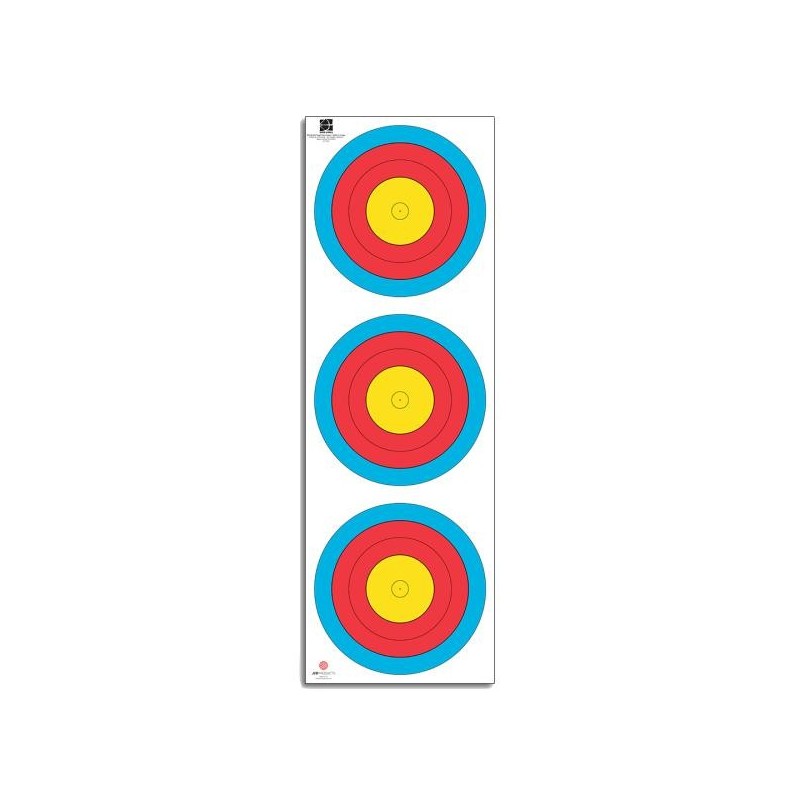 Center-Archery 105843-1000/250 : JVD Target Face Fita 3x20 cm Vertical Compound