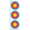 Center-Archery 105843-1000/250 : JVD Target Face Fita 3x20 cm Vertical Compound