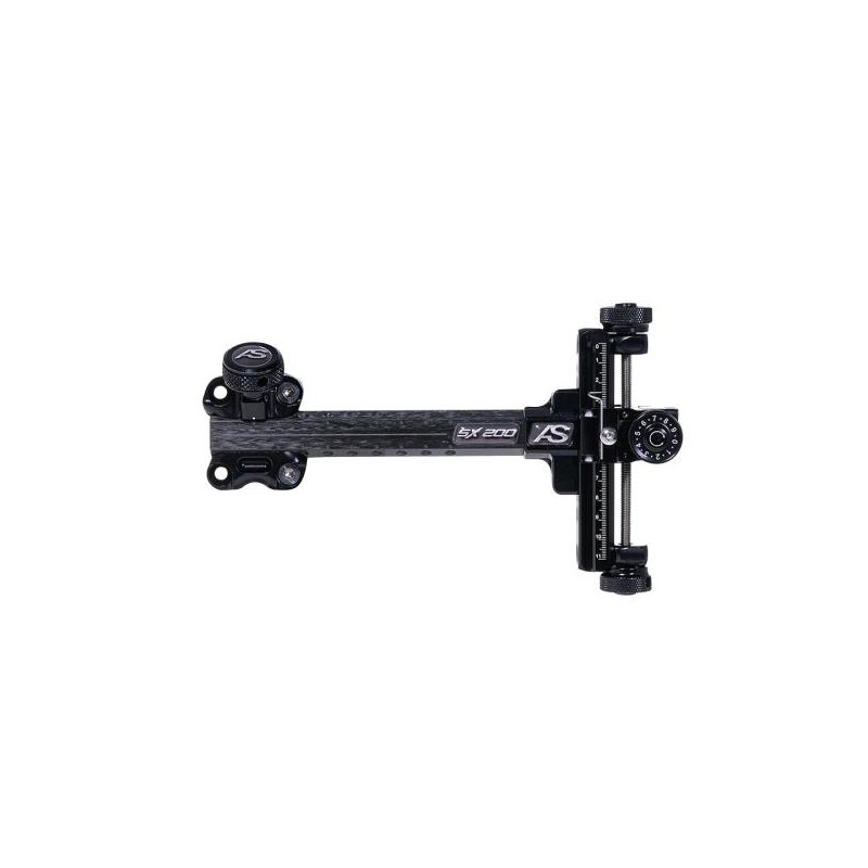 Center-Archery 121247-1012 : Arc Systeme Sight Compound SX200 & Head Micro 3D 6" RH Black