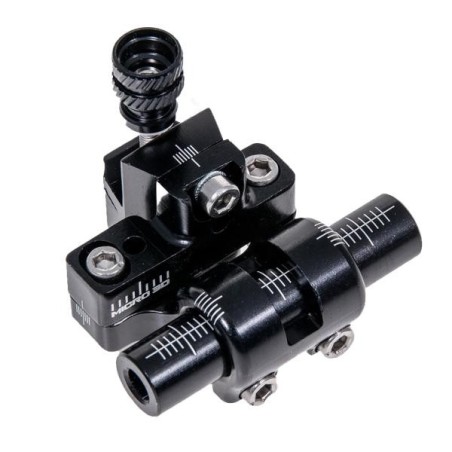 Center-Archery 121231-1012 : Arc Systeme Sight Compound Head Micro 3D Black